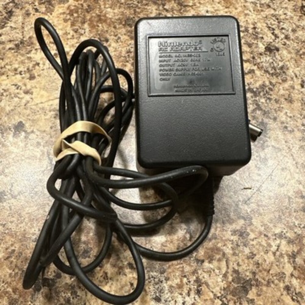 Nintendo NES Original AC Adapter Power Supply Cord OEM NES-002 Official Tested